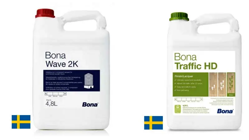 Linha de Vernizes Importados Bona